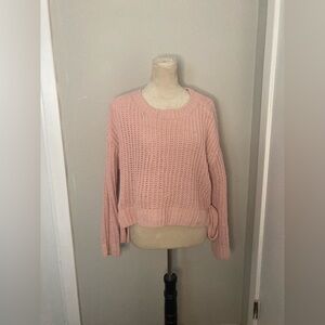 Candies Pink Sweater Top